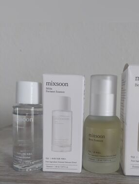 Mix soon Bifida Fermented Essence + Bean Essence Korean Skincare Set